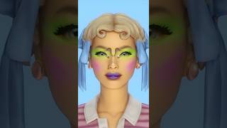 The Sims I create vs the Sims that are randomly generated in my game 😱😟 sims4 shorts ts4cas [upl. by Wimsatt]