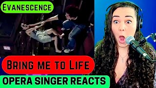 Evanescence  Bring Me to Life  Opera Singer REACTION [upl. by Gregory]