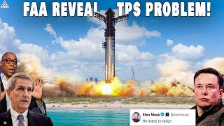 Disaster FAA Declared Starships Heat Tiles Affect Public Safety Elon Musk Laugh [upl. by Vowel]