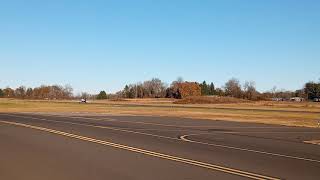 Mooney M20K Landing at Doylestown Airport DYL [upl. by Suolekcin]