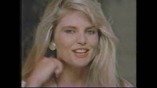 Christie Brinkley Prell Shampoo Commercial 1987 [upl. by Romo]