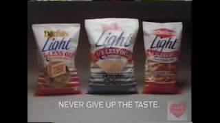 Doritos amp Ruffles Light  Television Commercial  1989 [upl. by Schuyler]