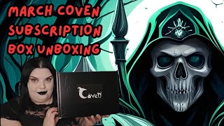 Whats Inside The March Coven Subscription Box [upl. by Airak]