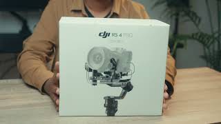 Silent Unboxing DJI RS4 Pro Combo with Large Battery Grip LiDAR amp RS Twist Grip Dual Handle 🎥 [upl. by Brendin]