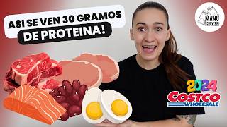 🤯CÓMO SE VEN 30G DE PROTEÍNA GUÍA VISUAL DE ALIMENTOS ALTOS EN PROTEINA  Manu Echeverri [upl. by Follmer]