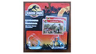 Jurassic Park Die Cast Plesiosaurus and Iguanodon [upl. by Innos]