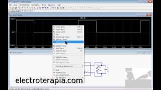 LTSpice IV para simular la electroterapia [upl. by Olegnaid]