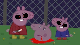 Monsters How Should I Feel Meme  scary peppa pig and demon george killed their mother  Peppa Pig [upl. by Ahsile]