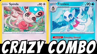 Spinda  Froslass Deck  Pokémon TCG Live  Twilight Masquerade [upl. by Caitlin287]