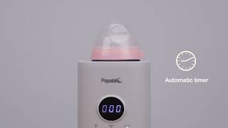 Papablic bottle warmer pro instruction video [upl. by Aihsenet355]