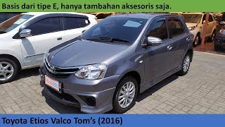 Toyota Etios Valco Toms 2016 review  Indonesia [upl. by Karlene]