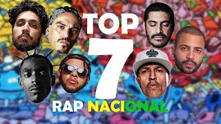 7 Maiores RAPPERS NACIONAIS 👊🏻 💢 [upl. by Enialahs759]