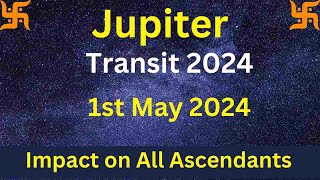 Jupiter transit 2024Jupiter transit in taurus 2024Jupiter transit 2024 to 2025Jupiter transit 24 [upl. by Dyoll]