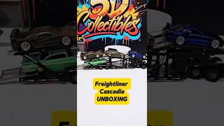 Hot Wheels Elite 64 Freightliner Cascadia Unboxing hotwheels hotwheelscustom hotwheels64 [upl. by Enyallij]