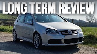 VW Golf R32  Long Term Owners Review  Pros and Cons Economy Servicing Reliability [upl. by Nrevel]