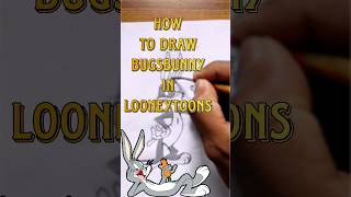 Drawing Bugsbunny shorts shortsfeed [upl. by Furlani151]