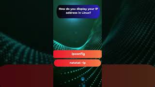 How do you display your IP address in Linux quiz [upl. by Borden]