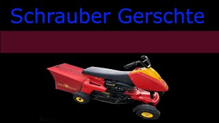 Rasenmäher Traktor Scooter Keilriemen einbauen Funktion Prüfen [upl. by Ria]