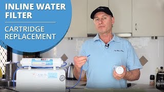 Inline Water Filter Cartridge Installation  How to Install an Inline Water Filter Cartridge [upl. by Leinadnhoj]