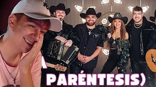 🇨🇱 REACCIÓN a Shakira Grupo Frontera  Entre Paréntesis Audio [upl. by Babbie]