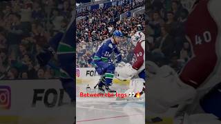 NHL 25 Lekkerimaki breakaway goalnhlnhl25hockeyyoutubeshortsnewsubgoalscanucksviral [upl. by Neda]