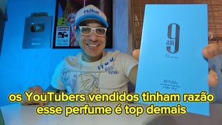 Perfume Árabe 9 AM DiVE unbox e primeiras impressões to apaixonado 😍 [upl. by Nugent]