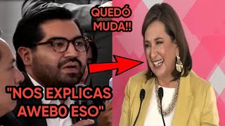 NO ES POSIBLE ESTO PERIODISTA LE PUSO ULTRACH1NG4 A XOCHITL GÁLVEZ Y LO INTENTARON SILENCIAR [upl. by Neddie332]