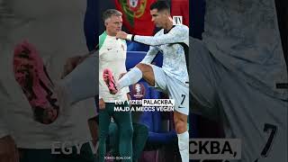 Magyar kiesés botrányos Ronaldo ronaldo cr7 eb euro2024 [upl. by Cornall]