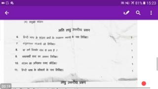 Btc HINDI exam paper 2017 exam HINDI [upl. by Nylkaj37]