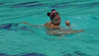 Artistic Swimming Solo Free 2024Kazakhstan [upl. by Eive]