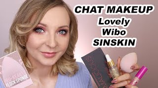 Chat makeup z nowościami Lovely Wibo i SinSkin  HITY [upl. by Notsnarc]