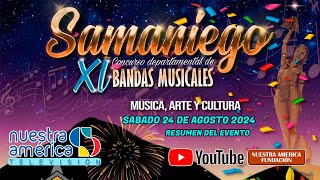 CONCURSO DEPARTAMENTAL DE BANDAS SAMANIEGO RESUMEN DEL EVENTO [upl. by Alodie]