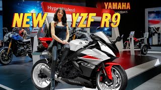 2025 THE NEW YAMAHA YZF R9 UNVEILED THE ULTIMATE MIDRANGE SPORTS BIKE ON THE HORIZON [upl. by Orsa]