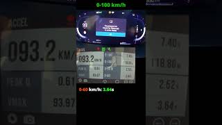 Volvo XC60 B4 acceleration 0100 14 mile  diesel  AWD  2022 model  GPS results Shorts [upl. by Monia]