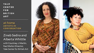 at home Artists in Conversation  Zineb Sedira and Alberta Whittle [upl. by Cord]