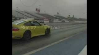 996TT vs 996TT Drag Racing Review [upl. by Drawde580]