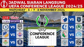 Jadwal Liga Conference 2024 Malam Ini  Chelsea vs Noah FC  APOEL vs Fiorentina  Conference League [upl. by Ajiat82]