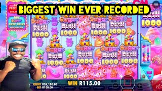 quotBreaking Records My Biggest Win on Sugar Rush 1000 Slot 🏆💸quot [upl. by Iverson384]