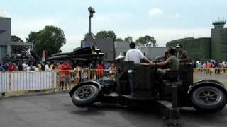 Me riding the Oerlikon 35mm twin cannon [upl. by Zachar]