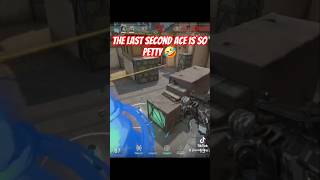 The last second ace 🤣 valorant valorantclips memes shorts meme short [upl. by Merlin]