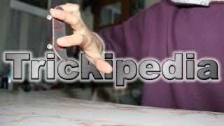 Fingerboard Trickipedia  Backside 360 Ollie [upl. by Seavey250]