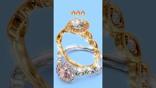 CAD Jewelry Rendering Infinity Shank Halo Engagement Ring ring diamond rendering [upl. by Alimaj162]