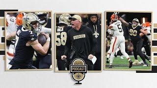 Taysom Hill HUGE in Win vs Browns  New Orleans Saints Podcast [upl. by Irene284]