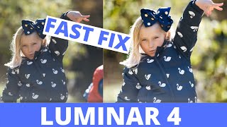 How to quickly remove unwanted objects from your photos  Luminar 4 Tutorial [upl. by Netsrek]