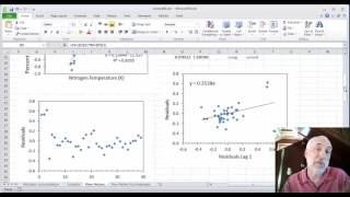 Lecture40 Data2Decision Time Series Autocorrelation in Excel and R [upl. by Annawit]