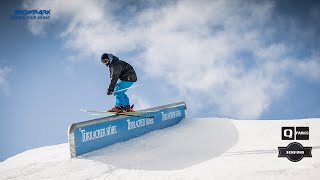 Snowpark Turracher Höhe – Carinthian Freeski Stylez  26012015 [upl. by Suirtimid]