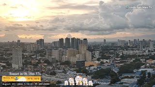 PHILIPPINES Live Camera Aug 15 2024 THU Sunset Weather CAM Manila 1200PM  Lofi [upl. by Sitto]