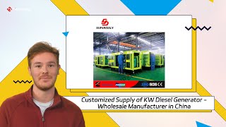 Customized Supply of KW Diesel Generator  Wholesale Manufacturer in China [upl. by Ravid]