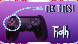 PS4 quotDown Commandquot Problem FIX Rubber Dpad Tutorial [upl. by Posehn]