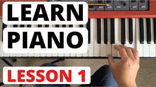 How To Play Piano for Beginners Lesson 1  The Piano Keyboard [upl. by Higginson327]